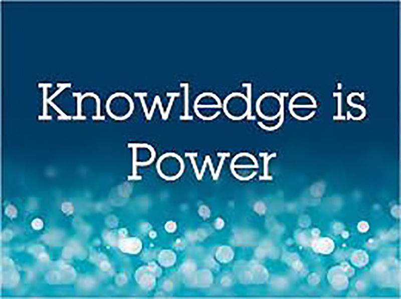 Knowledge is power