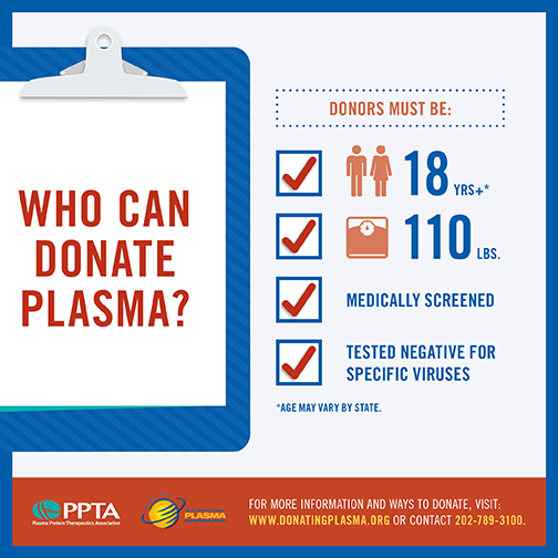 Donate plasma