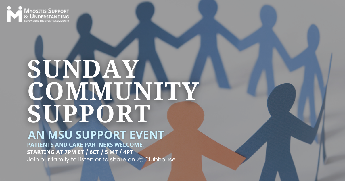 MSU Sunday Community Support on Clubhouse