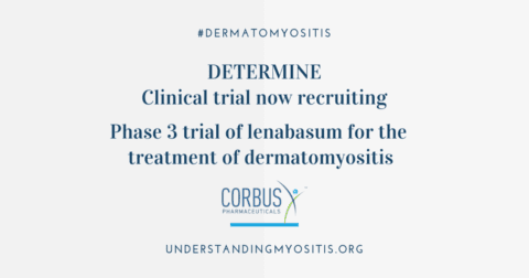 Phase 3 trial of lenabasum for Dermatomyositis now recruiting