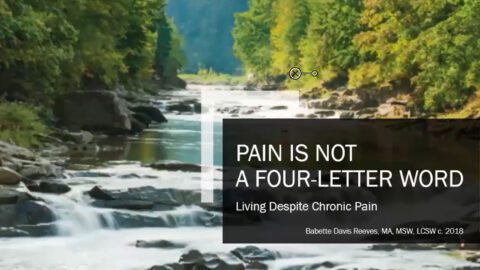 Pain Is Not a Four-Letter Word image