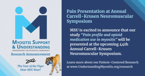 Pain Presentation at Annual Carrell-Krusen Neuromuscular Symposium