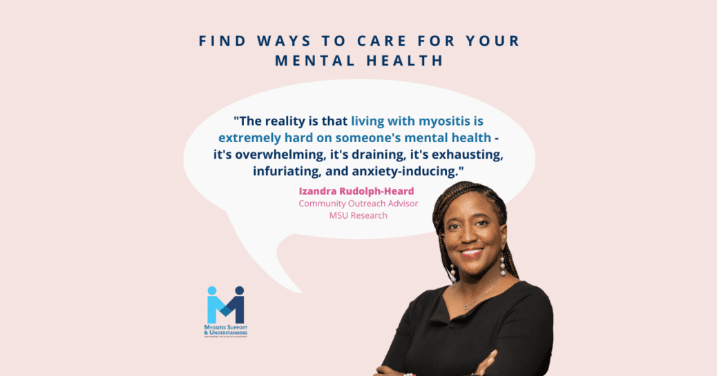 Find ways to care for your mental health